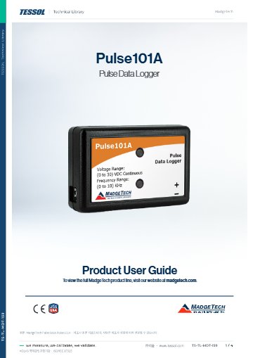 Pulse101A 사용 설명서(영문)