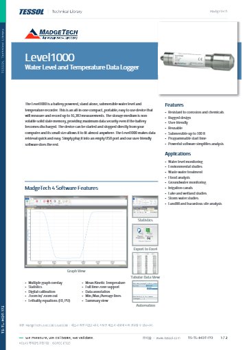 Level1000 데이터시트(영문)