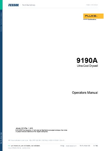 9190A 사용 설명서(영문)