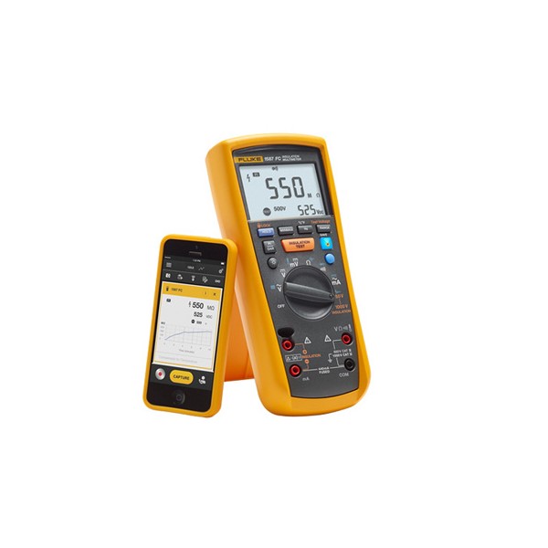 Fluke 1587FC 절연저항 멀티미터 (Fluke 커넥트 지원)