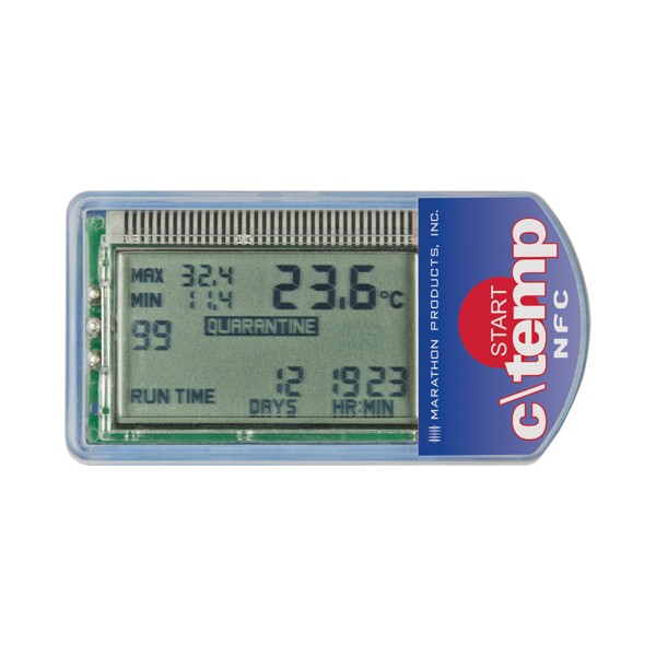 SpotSee ctemp-LCD NFC 온도 데이터로거(NFC)