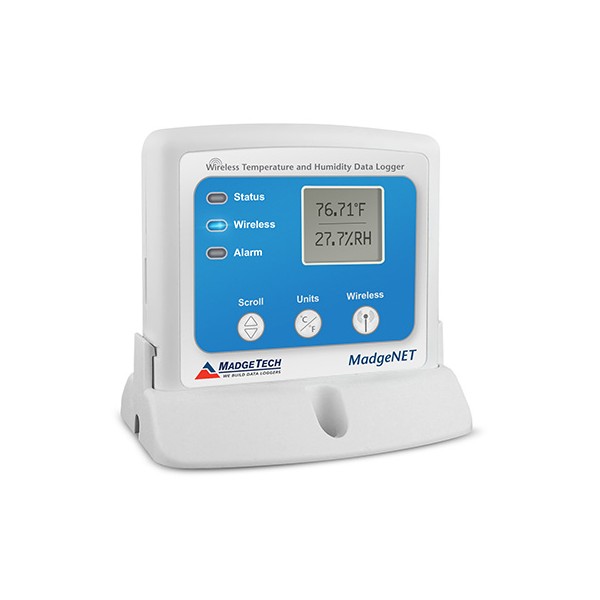 MadgeTech RFRHTemp2000A 무선 디스플레이 온/습도 데이터로거