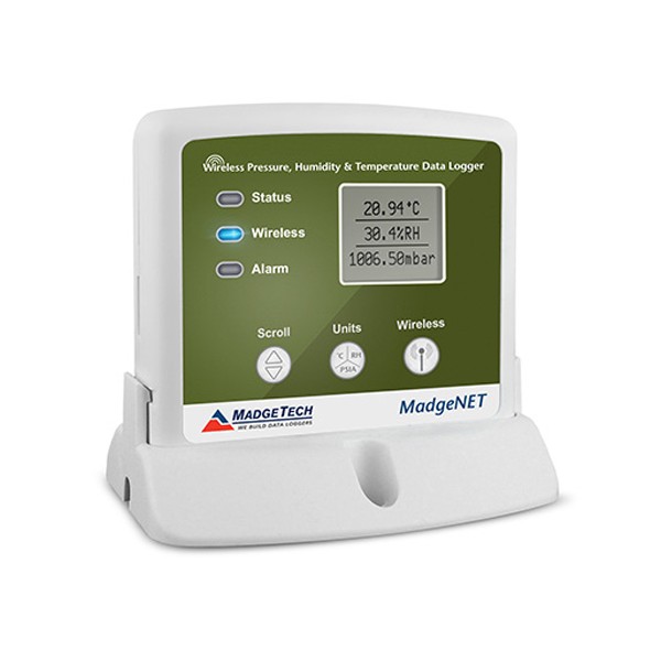 MadgeTech RFPRHTemp2000A 무선 대기압 · 온습도 데이터로거 (LCD)