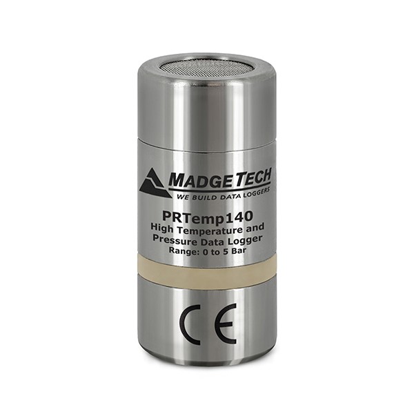 MadgeTech PRTemp140 고온 온도 · 압력 데이터로거